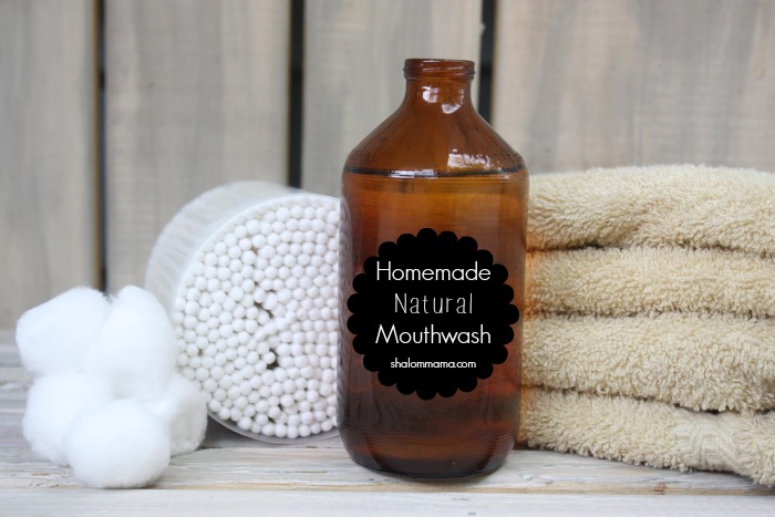 Homemade Natural Mouthwash - Tiny